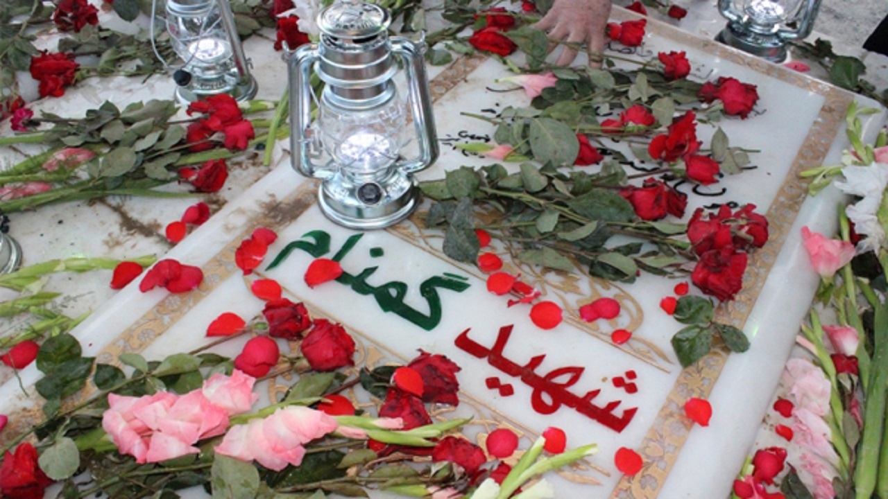 برگزاری مراسم چهلمین روز تدفین شهدای گمنام در همدان