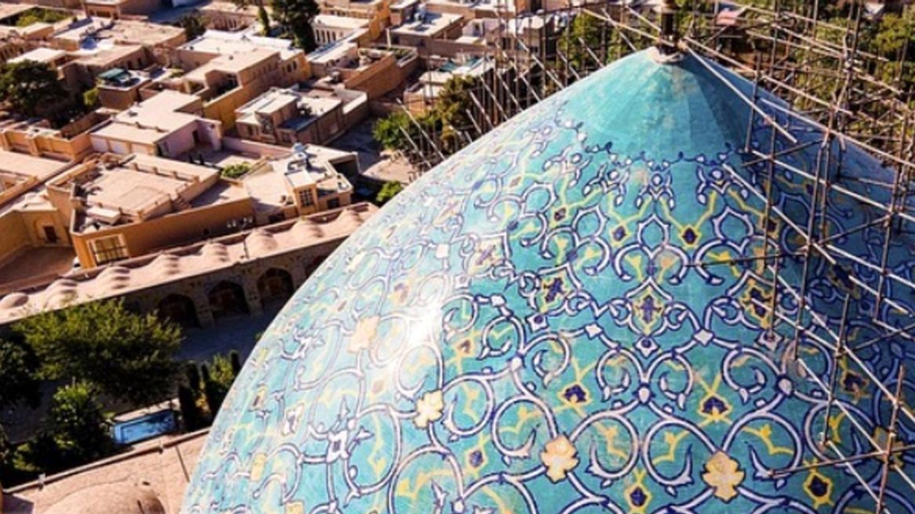 قطعیت وجود ترک در سازه گنبد مسجد امام (ره) اصفهان