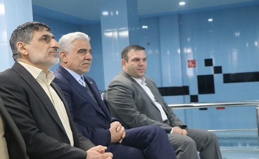 بهره برداری از استخر شنای فرهنگیان رشت