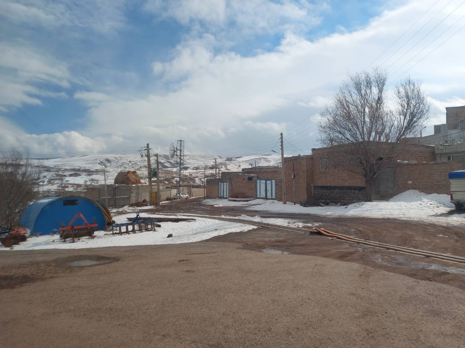 زمستان برفی