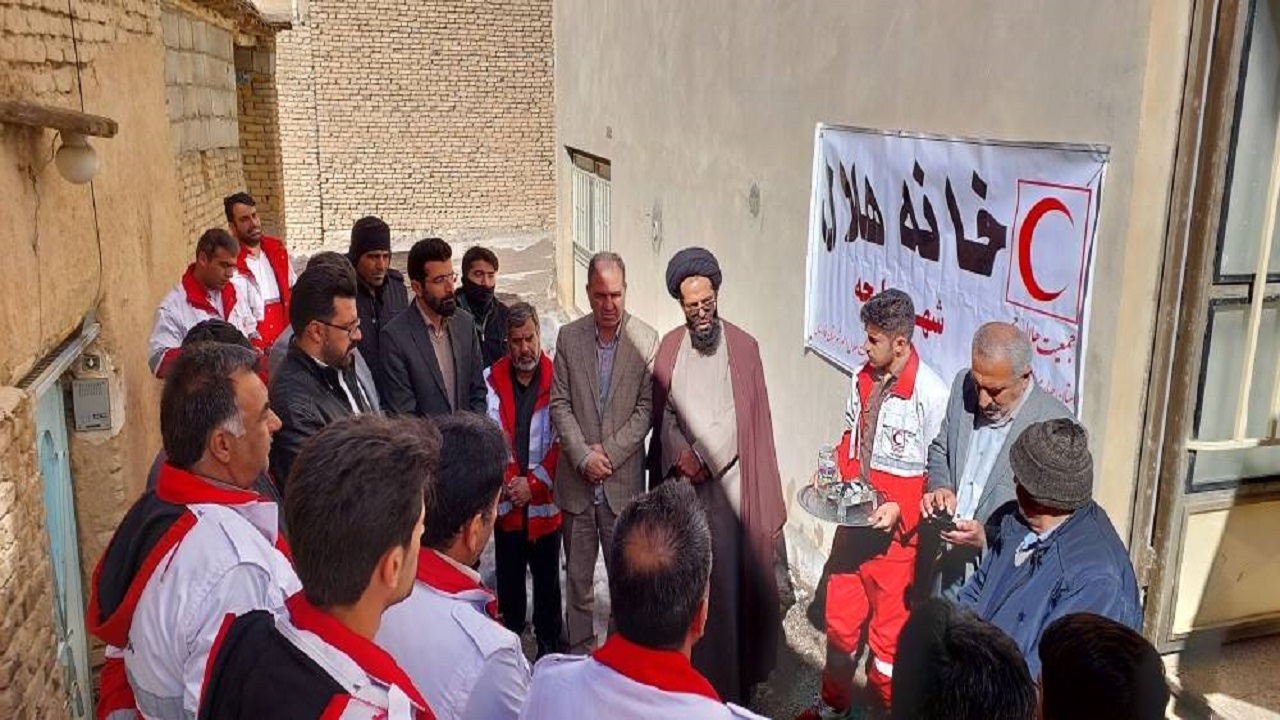 افتتاح صد و بیست و پنجمین خانه هلال در شهر چلیچه