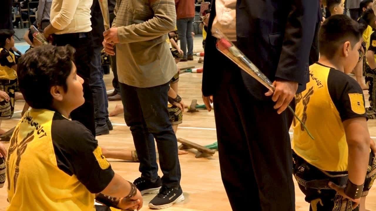 مشق اخلاق پهلوانی باستانی کاران نونهال در بافق