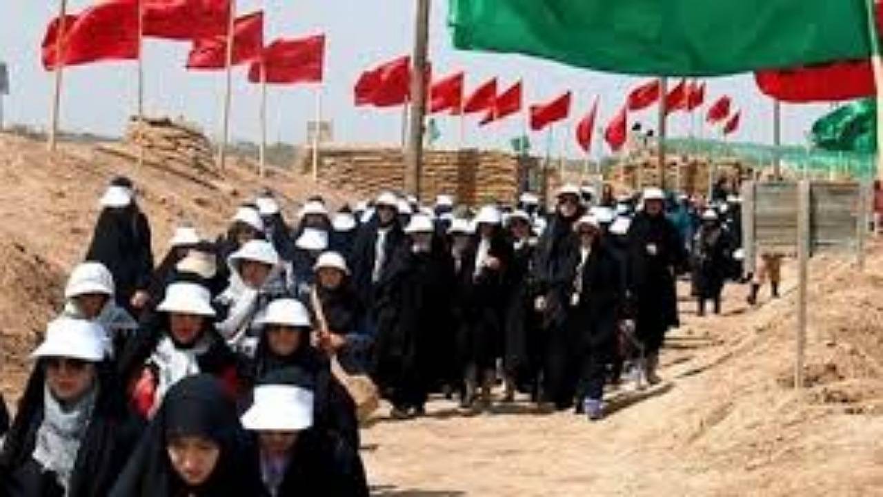 اعزام دختران شهربابکی به اردوی راهیان نور