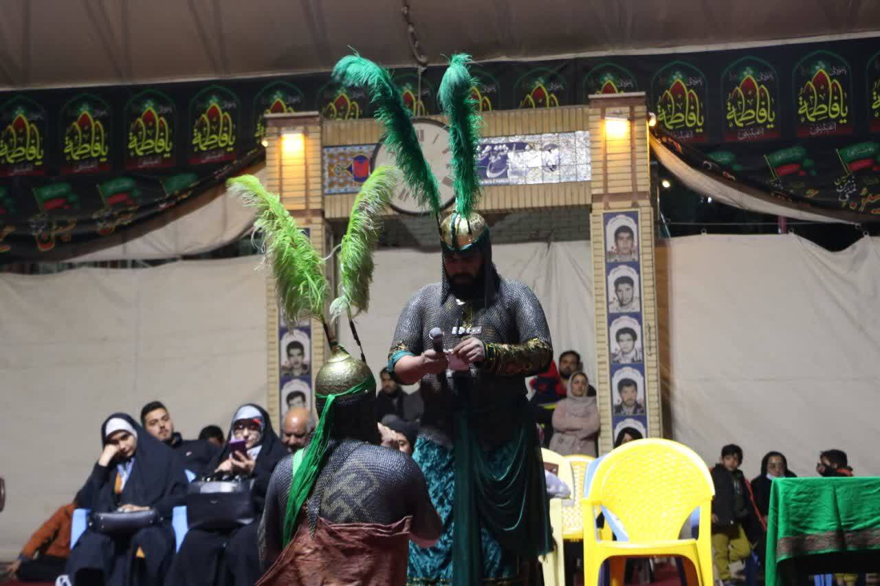 برگزاری آیین تعزیه خوانی در گلزار شهدای کرمان