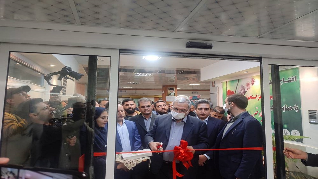 افتتاح ۲ پروژه بیمارستانی در سنندج