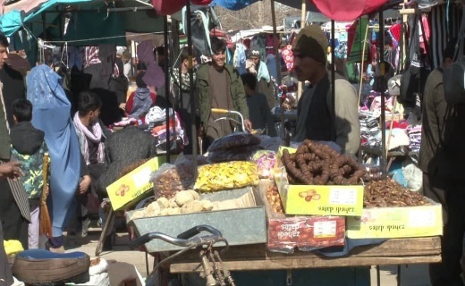 ۴۰۰ صد غرفه برای دست فروشان و کسبه کاران در شبرغان ساخته می شود + تصاویر