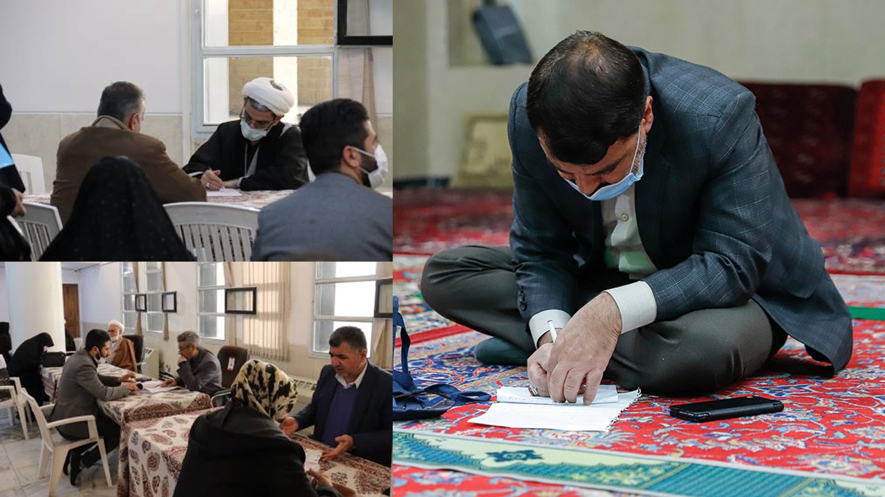 دیدار بی واسطه با مسئولان قضایی اصفهان
