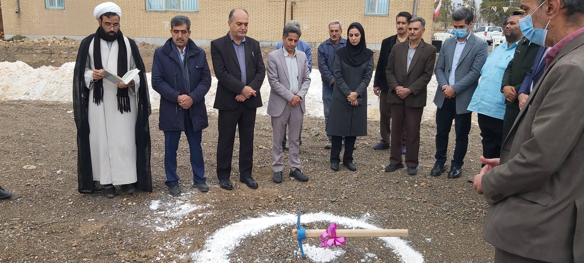 افتتاح و کلنگ زنی چند پروژه بهداشت و درمان در انار