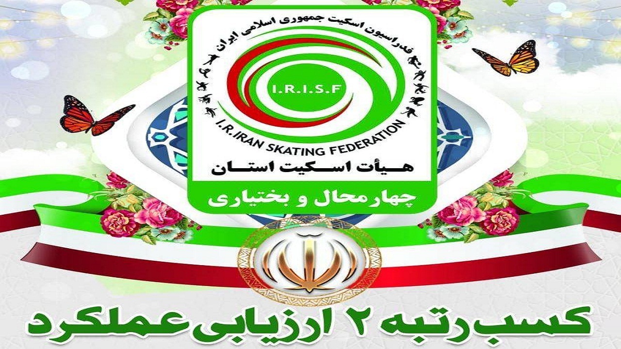 رتبه دوم ارزیابی عملکرد هیئت‌های ورزشی به اسکیت رسید