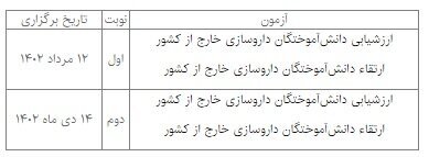 امروز آخرین مهلت ثبتنام آزمون جامع علومپایه و پیشکارورزی امروز آخرین مهلت ثبتنام آزمون جامع علومپایه و پیشکارورزی