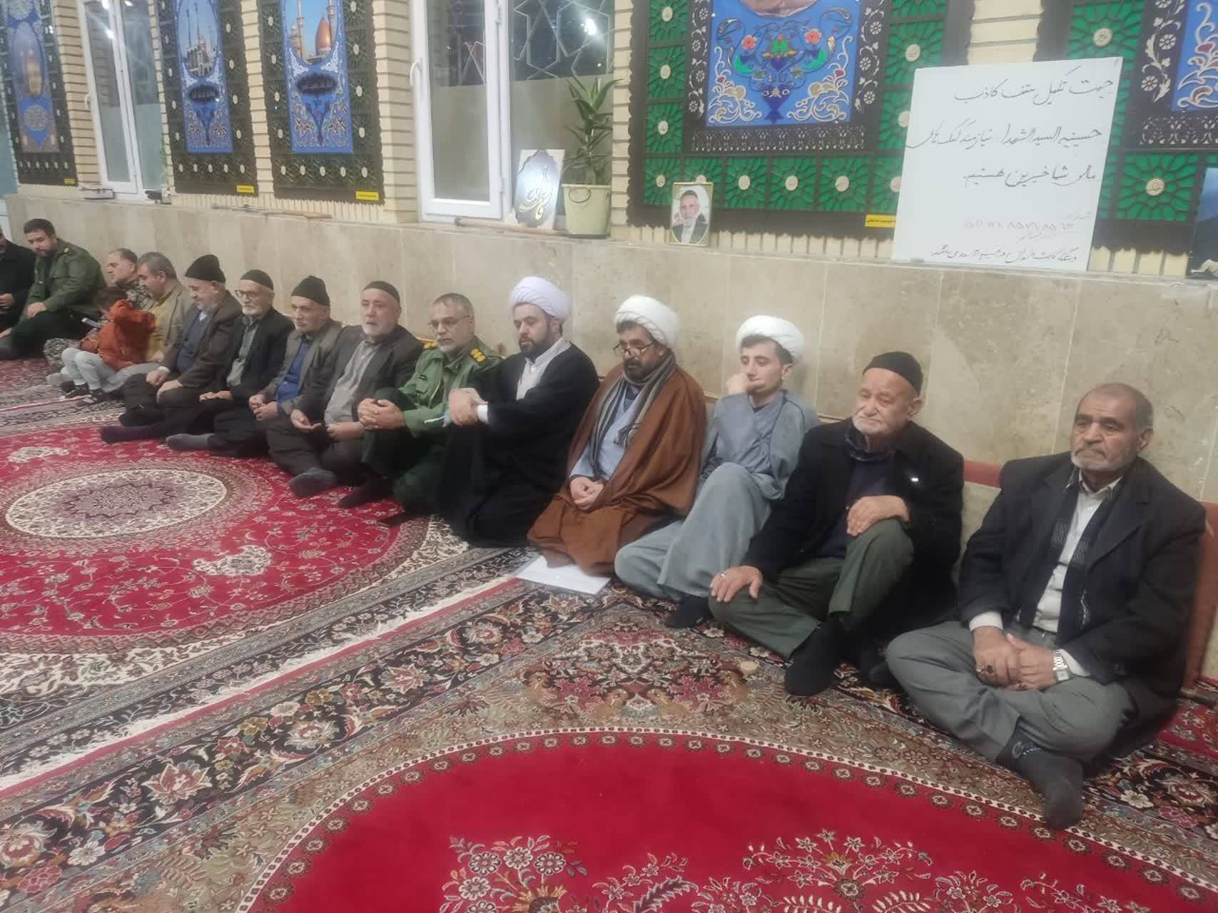مراسم یادواره شهدا برگزاری مراسم یادواره شهدای روستای دولت آباد به روایت تصاویر