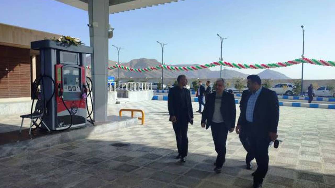 بهره برداری از سیصد و پنجاه و پنجمین جایگاه سوخت اصفهان