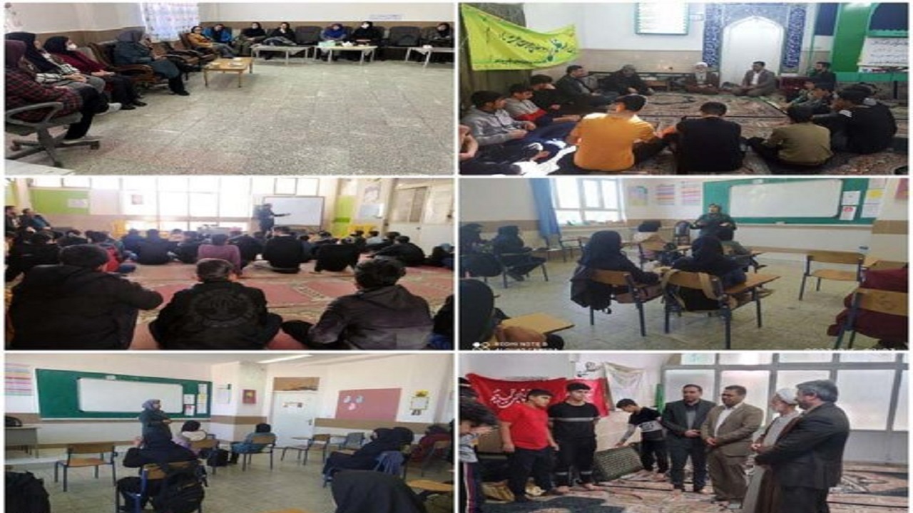 کار جهادی در حوزۀ مشاوره دانش‌آموزی استان سمنان