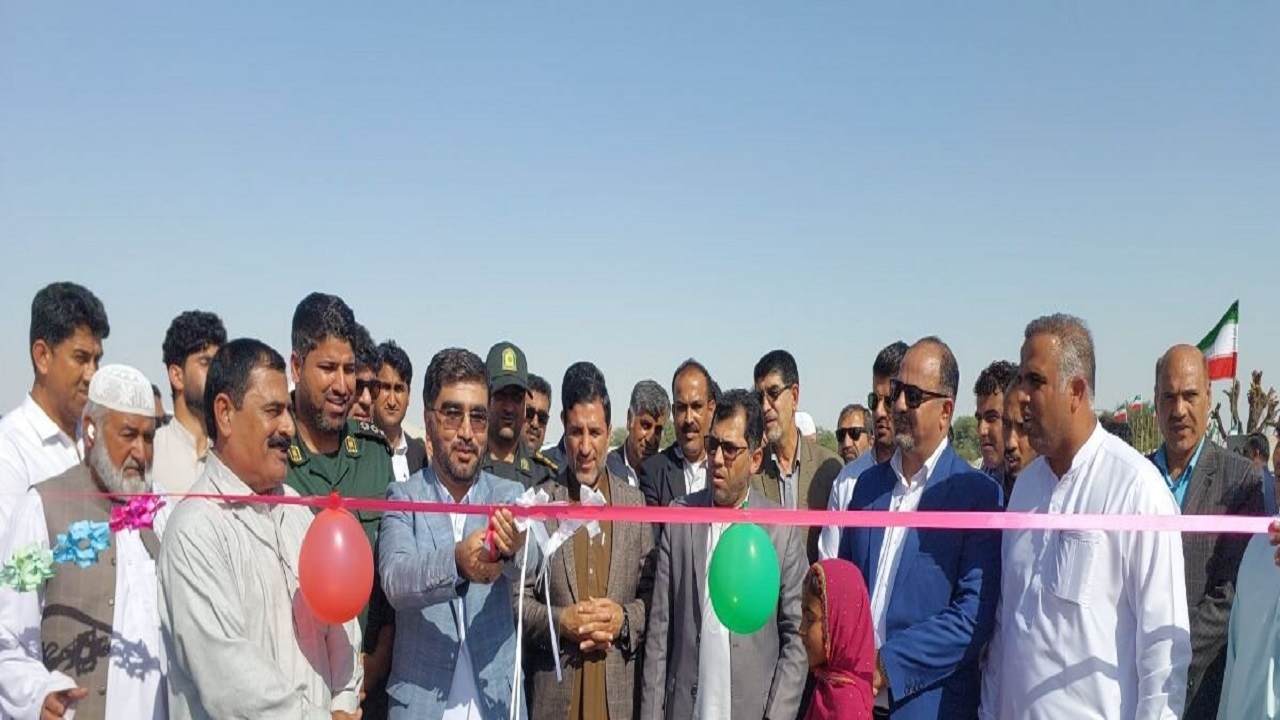 ۲۶ طرح در چابهار افتتاح و کلنگ زنی شد
