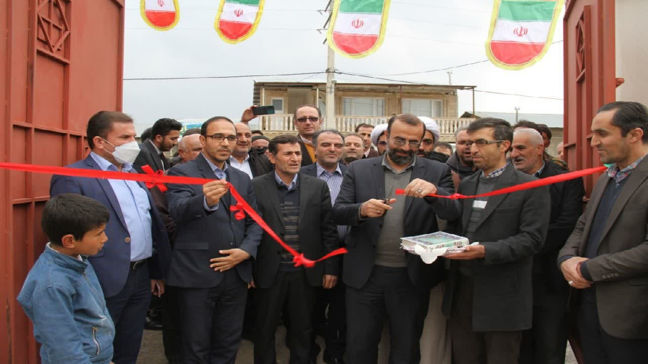 افتتاح چند طرح عمرانی،آموزشی و بهداشتی در الموت غربی