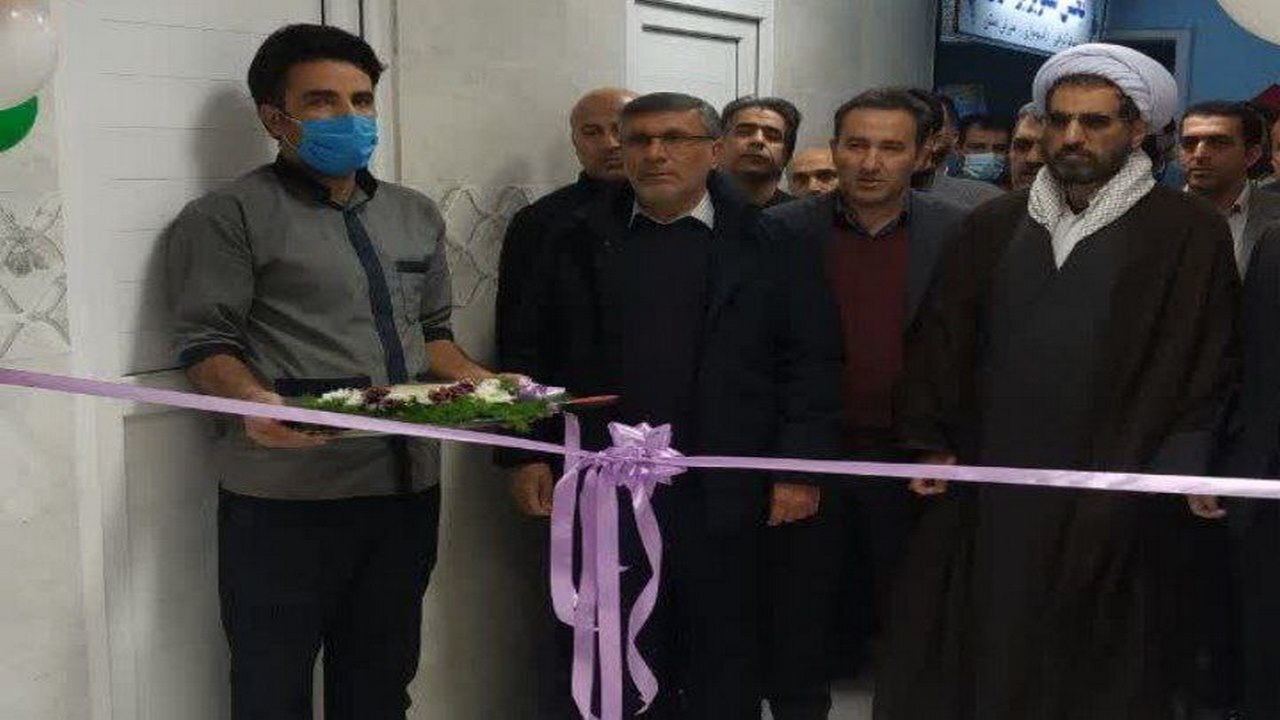 افتتاح بخش تصویربرداری بیمارستان امام رضا (ع) ایوان