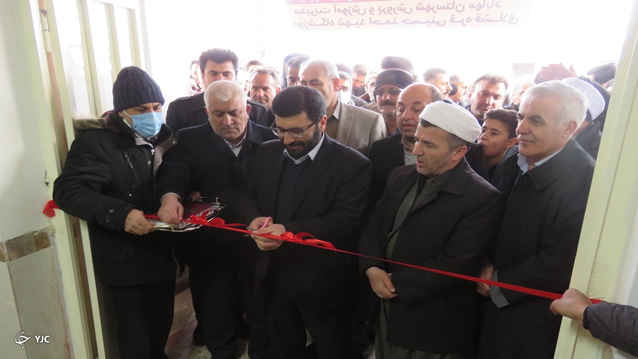 مدرسه ۱۰ کلاسه در روستای قره قشلاق به بهره برداری رسید