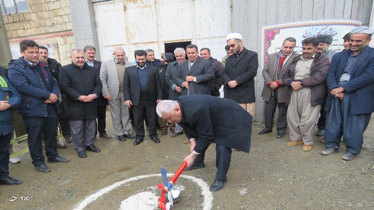 طرح گازرسانی به ۲۲ روستای بخش خلیفان کلنگ زنی شد