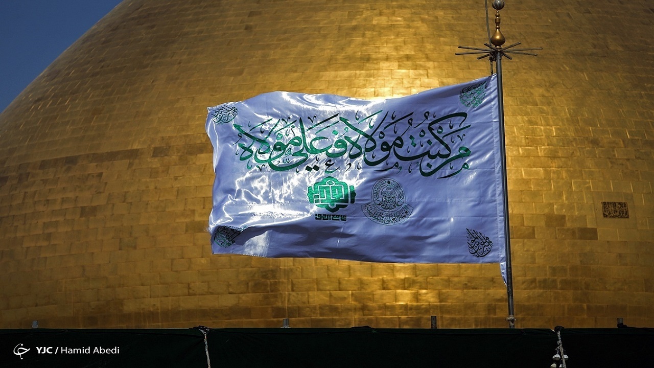 آسایش و رستگاری بر کسى باد که على ( ع) را دوست بدارد