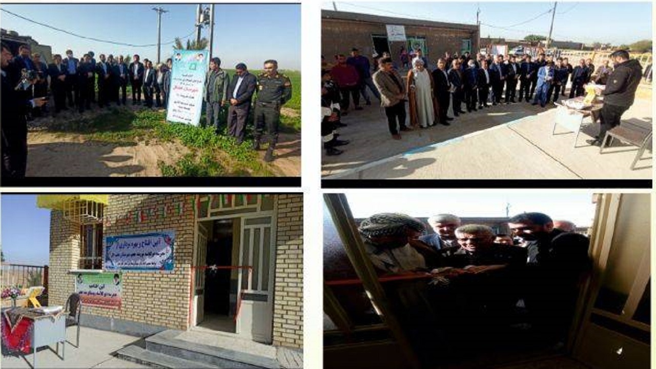 از افتتاح مدرسه تا بهره برداری از طرح‌های اشتغالزایی در رغیوه