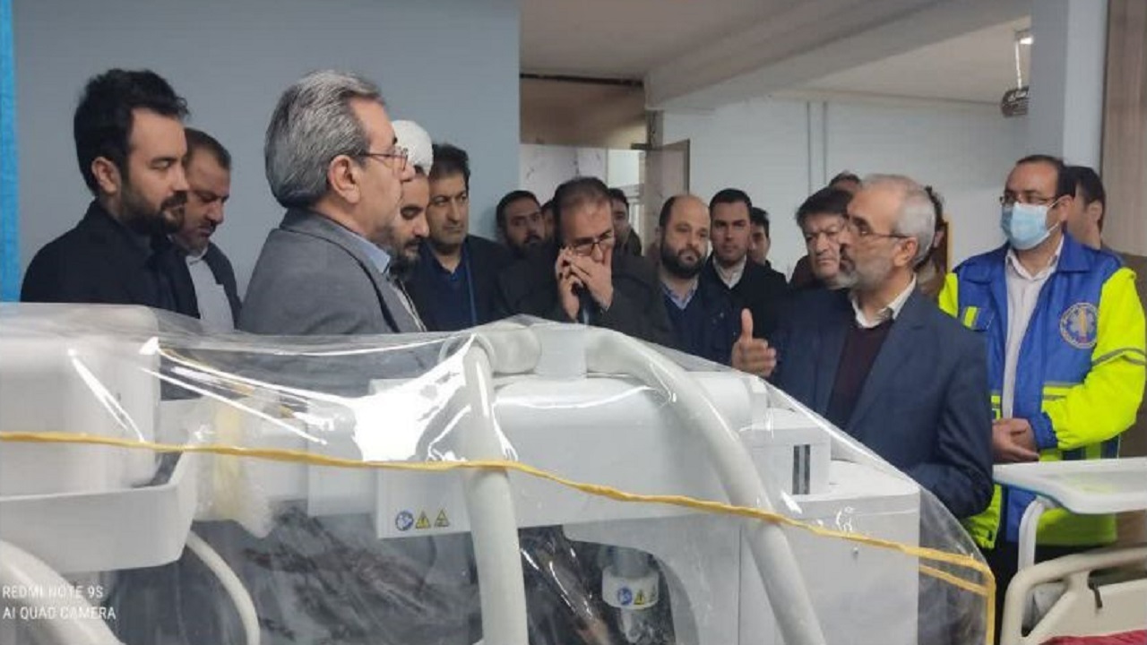 افتتاح ۶ پروژه بهداشتی و درمانی در شهرستان پارس‌آباد