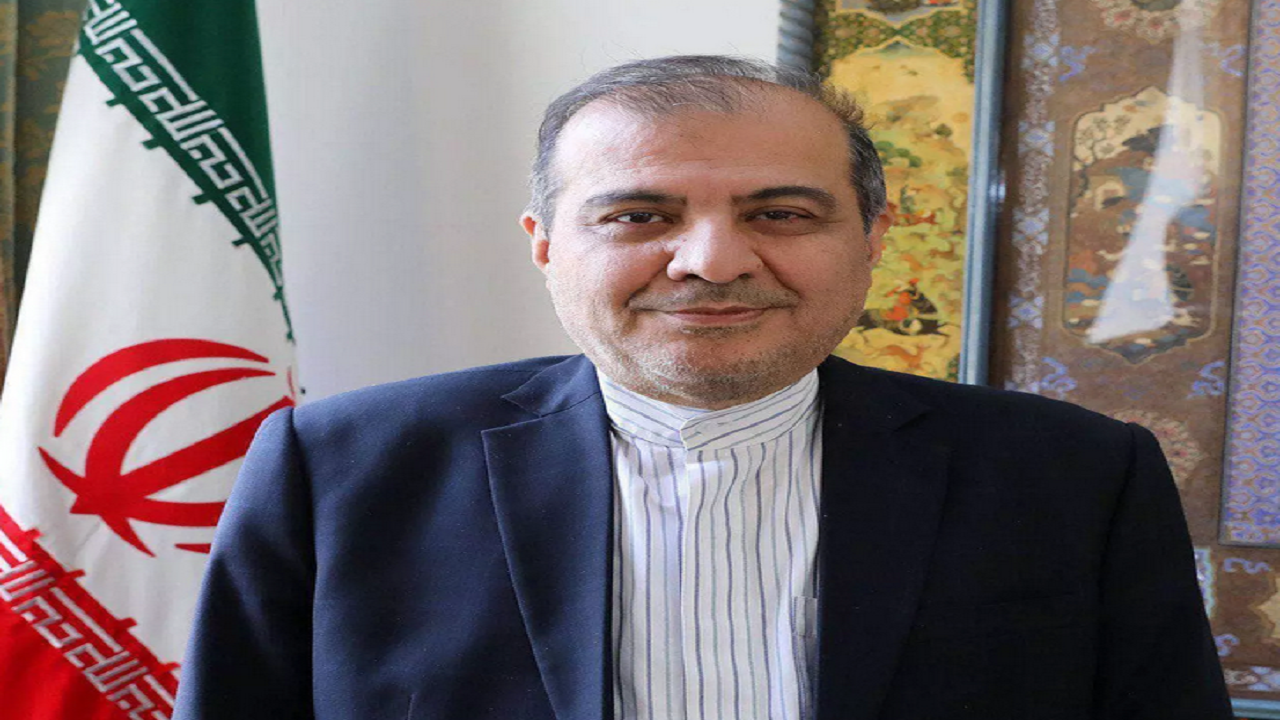 ملاقات خاجی با بدر بن حمد البوسعیدی وزیر امور خارجه سلطنت عمان