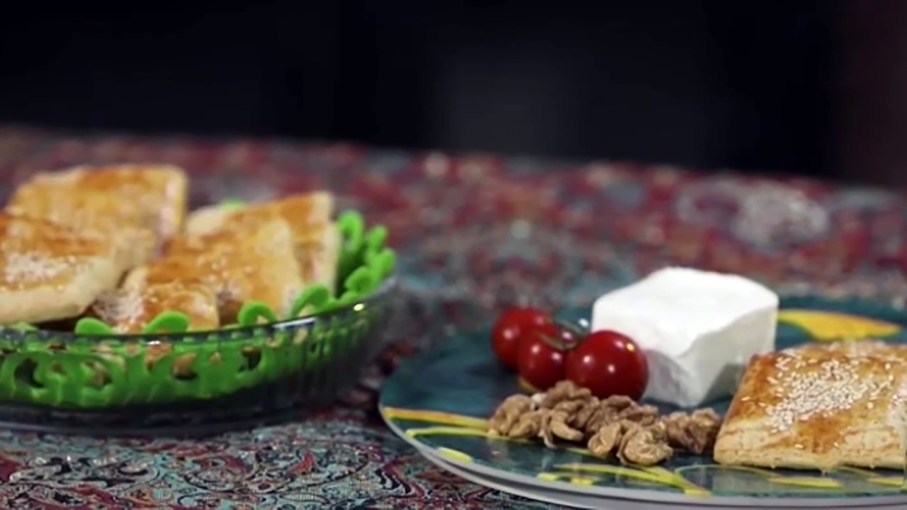 طرز تهیه نان قندی + فیلم