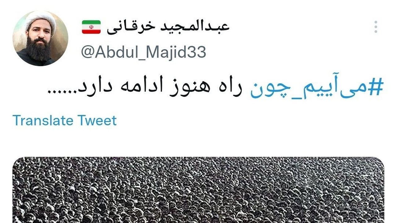 کاربران مجازی هشتگ می&zwnj;آییم&zwnj; چون و پرچم&zwnj; اتحاد را ترند کردند