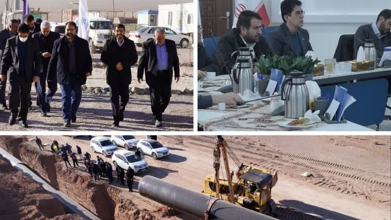 بررسی روند اجرای طرح انتقال آب دریای عمان به اصفهان