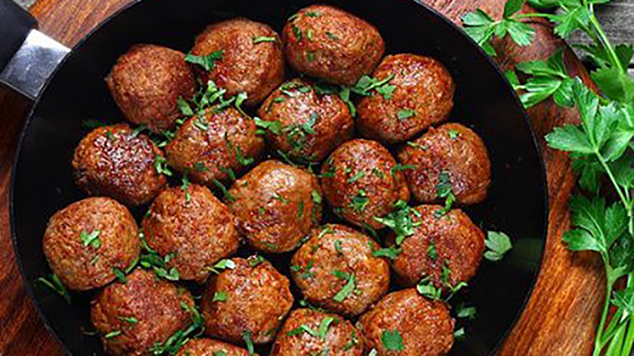 طرز تهیه کوفته گوشت و سبزیجات + فیلم
