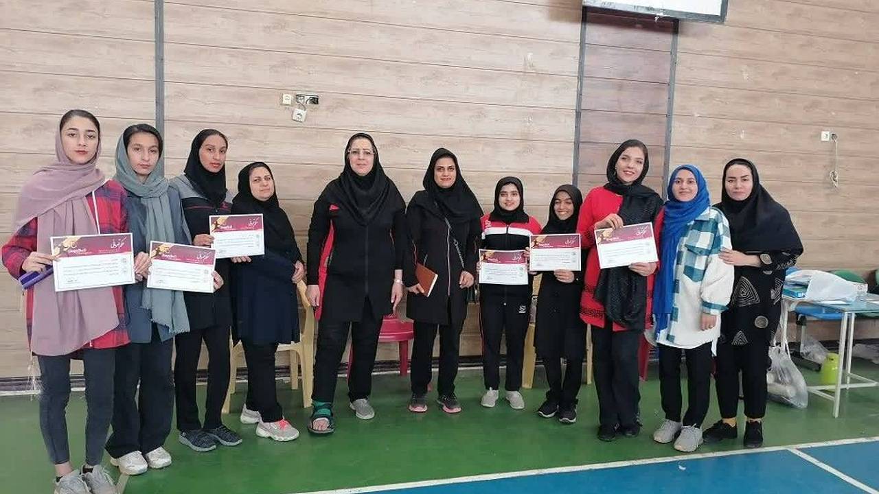 پایان مسابقات داژبال در کرمان