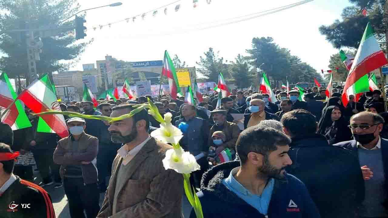 فریاد «استقلال، آزادی، جمهوری اسلامی» در پایتخت مقاومت طنین انداز شد+ فیلم و عکس