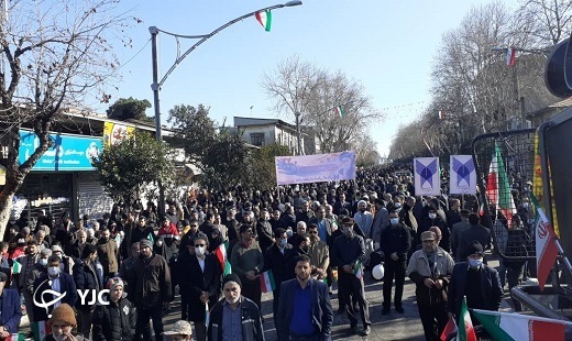 حضور پرشور مردم گلستان در راهپیمایی ۲۲ بهمن + تصاویر