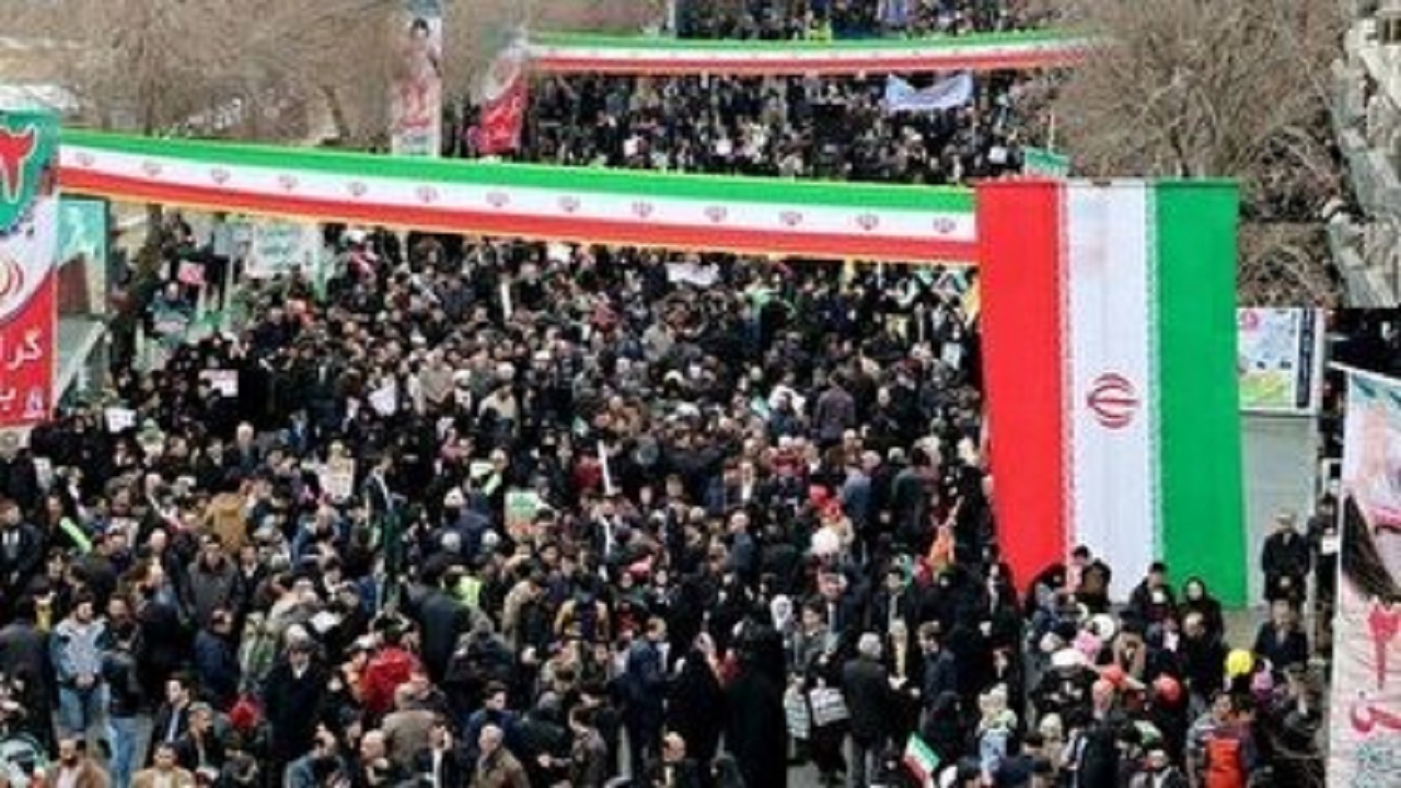 برگزاری راهپیمایی ۲۲ بهمن در آذربایجان شرقی