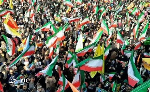 راهپیمایی مردم قم در ۲۲ بهمن ۱۴۰۱+ تصاویر