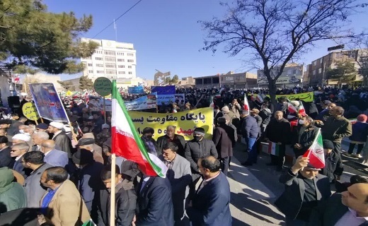 حضور پر صلابت مردم خراسان جنوبی در راهپیمایی ۲۲ بهمن + تصاویر