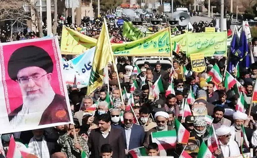 حضور پر صلابت مردم خراسان جنوبی در راهپیمایی ۲۲ بهمن + تصاویر