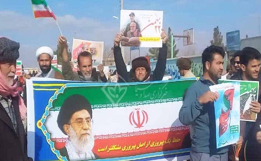 حضور پر صلابت مردم خراسان جنوبی در راهپیمایی ۲۲ بهمن + تصاویر