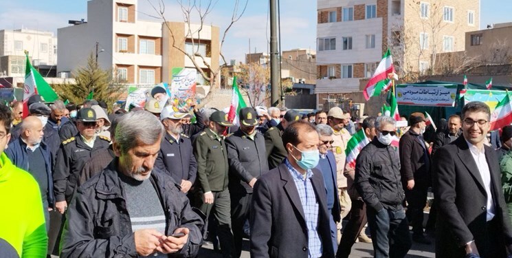 جشن انقلاب؛ راهپیمایی ۲۲ بهمن در استان سمنان