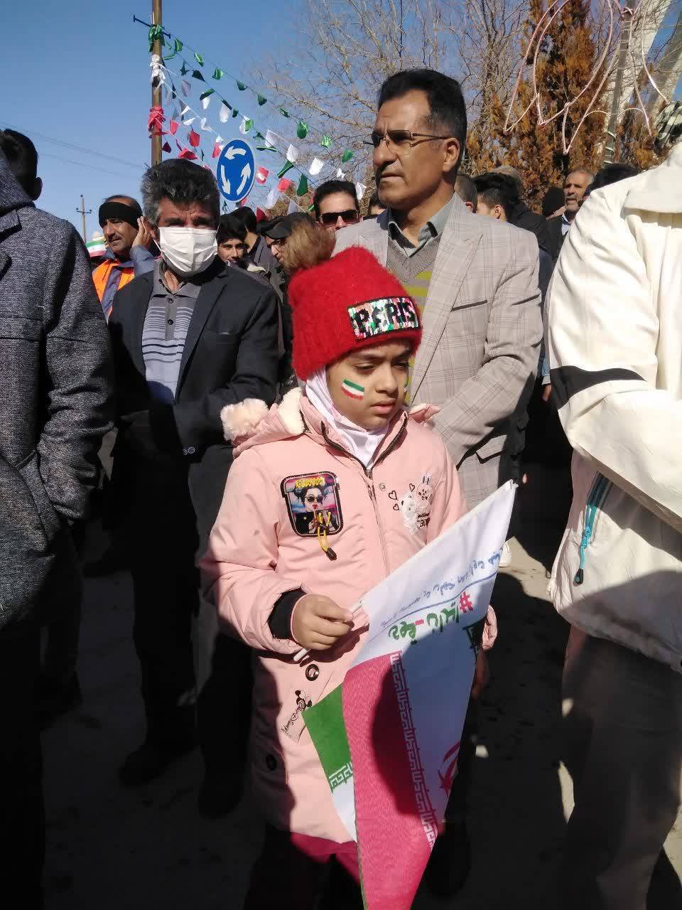 مردم چابهاری در راهپیمایی