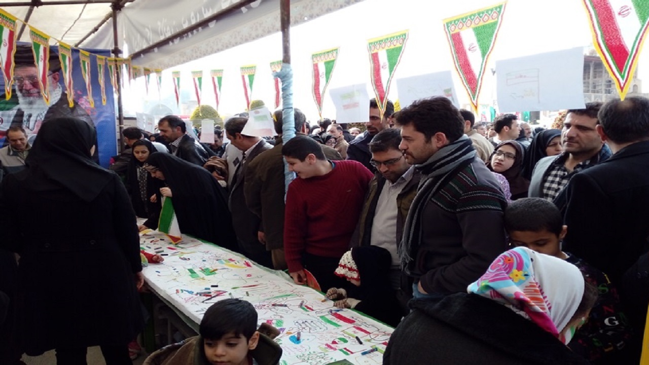 برپایی ۹ غرفه کتاب در مراسم راهپیمایی ۲۲ بهمن