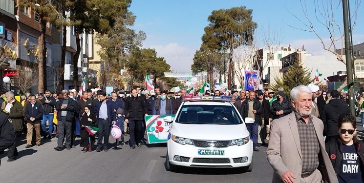 جشن انقلاب؛ راهپیمایی ۲۲ بهمن در استان سمنان + فیلم