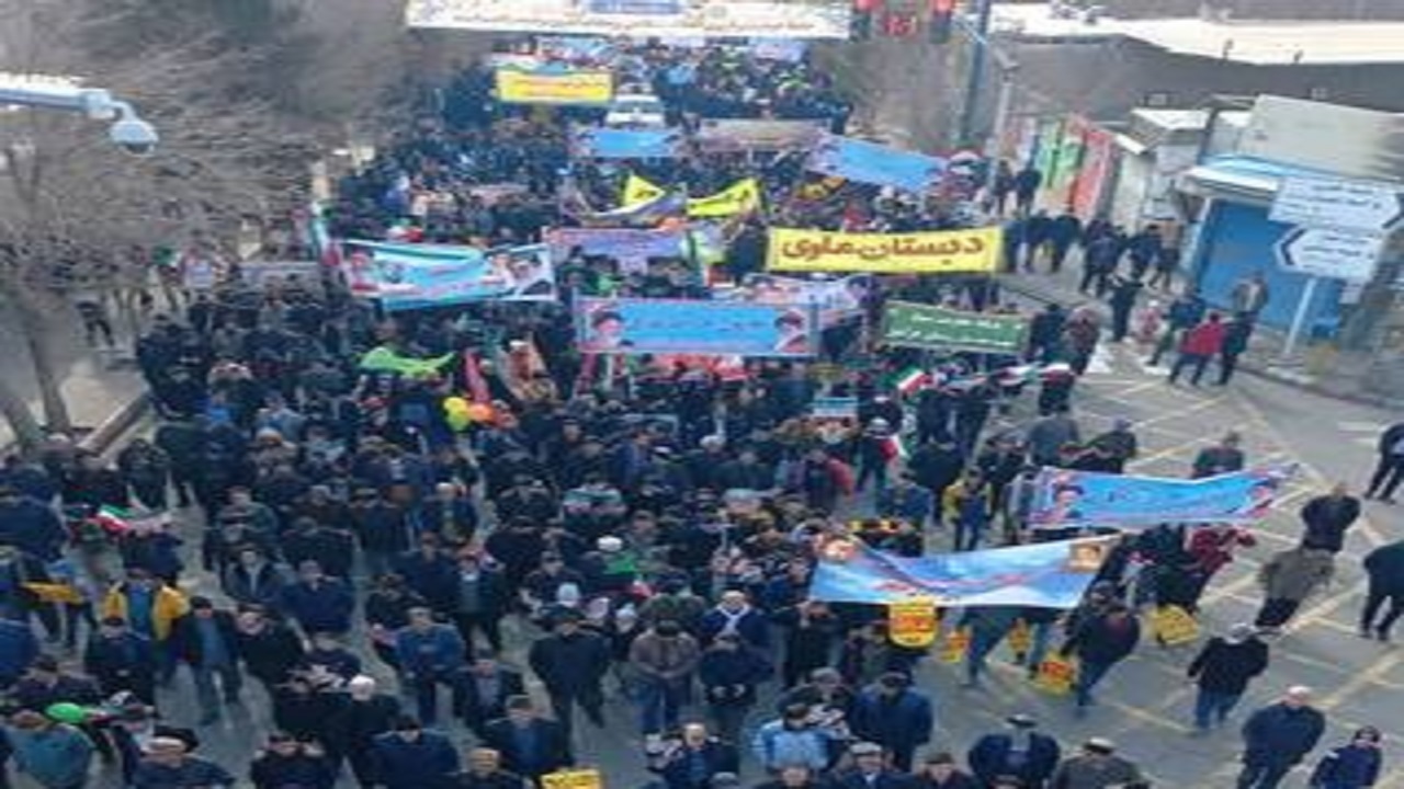 برگزاری راهپیمایی ۲۲ بهمن در آذربایجان شرقی