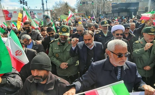 راهپیمایی ۲۲ بهمن در خراسان شمالی+تصاویر