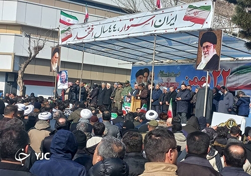 حضور مسئولان مهابادی در راهپیمایی 22 بهمن