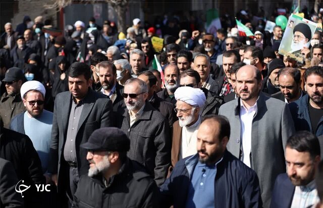 حضور گسترده ملت ایران در جشن ۴۴ سالگی انقلاب