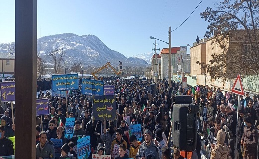 راهپیمایی باشکوه کردستانی&zwnj;ها در ۲۲ بهمن + فیلم و عکس