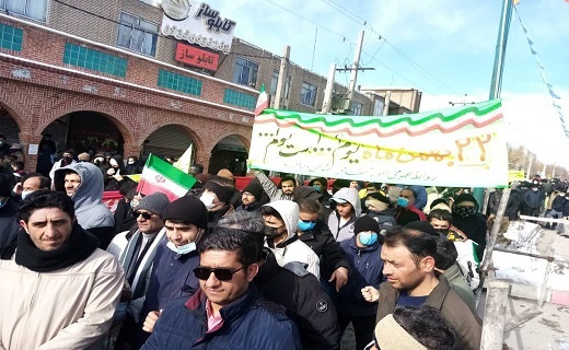 راهپیمایی باشکوه کردستانی&zwnj;ها در ۲۲ بهمن + فیلم و عکس