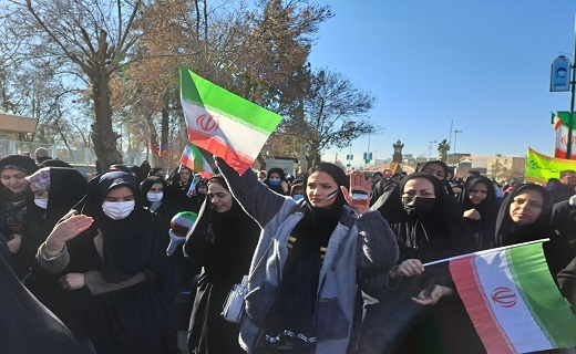 راهپیمایی باشکوه کردستانی&zwnj;ها در ۲۲ بهمن + فیلم و عکس
