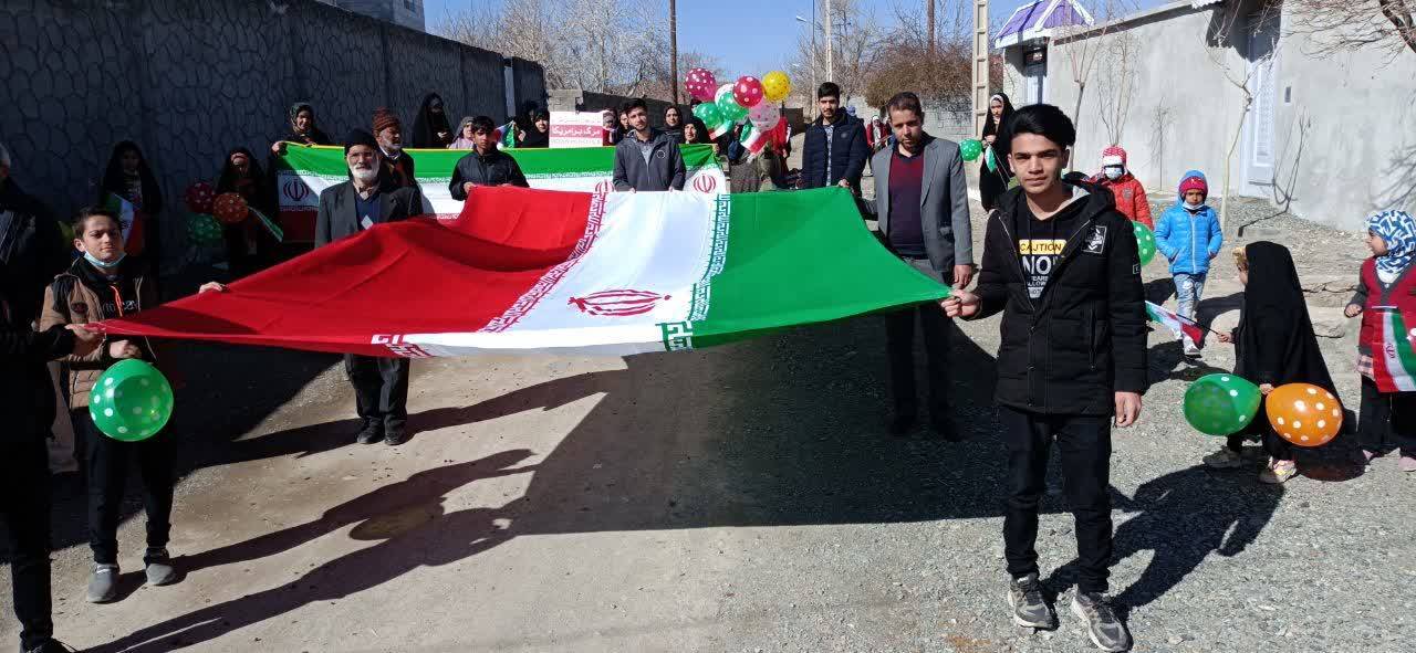 راهپیمایی 22 بهمن روستای نوفرست